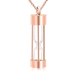 Dije reloj de arena