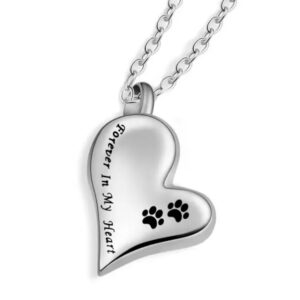 Dije forma de corazón “Forever In My Heart”